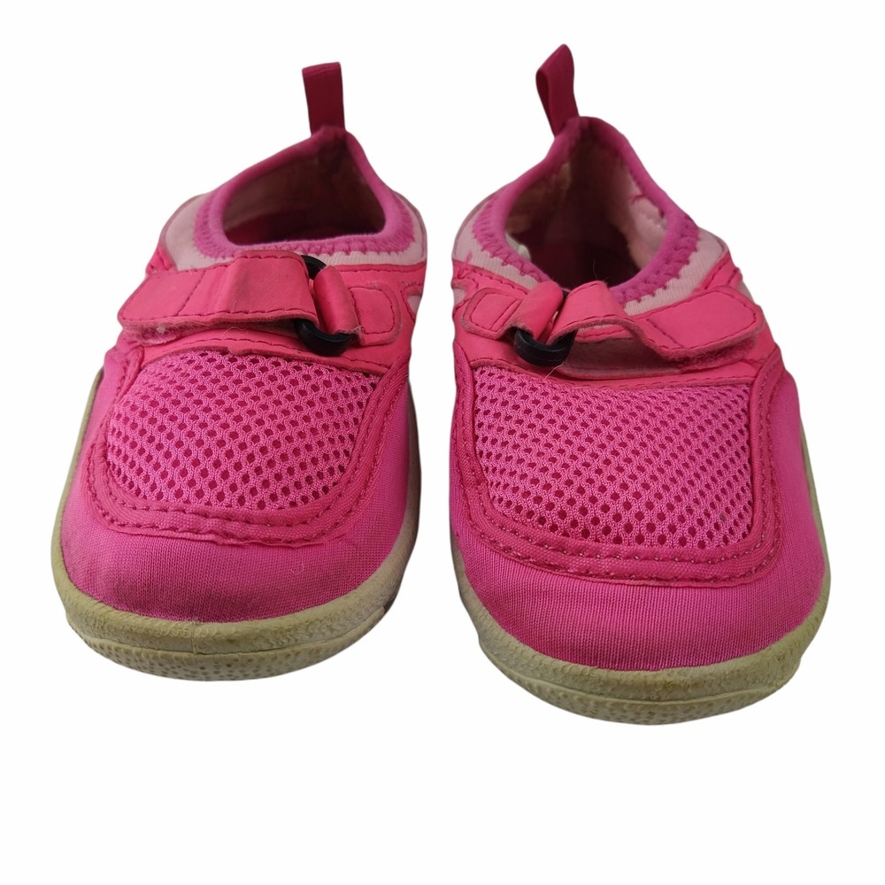 SeaFit Water Shoes Girls Size 10/11 Pink Mesh Hook Loop Athletic Aqua Sneakers - Picture 3 of 8
